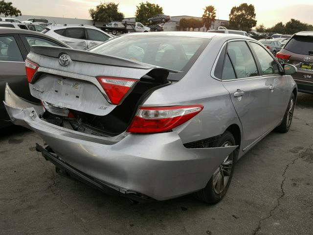 4T1BF1FK2GU252143 - 2016 TOYOTA CAMRY LE SILVER photo 4