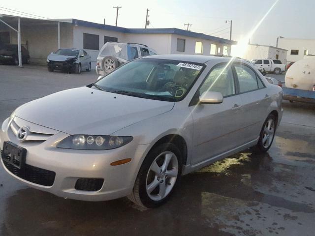 1YVHP80C285M27065 - 2008 MAZDA 6 I SILVER photo 2