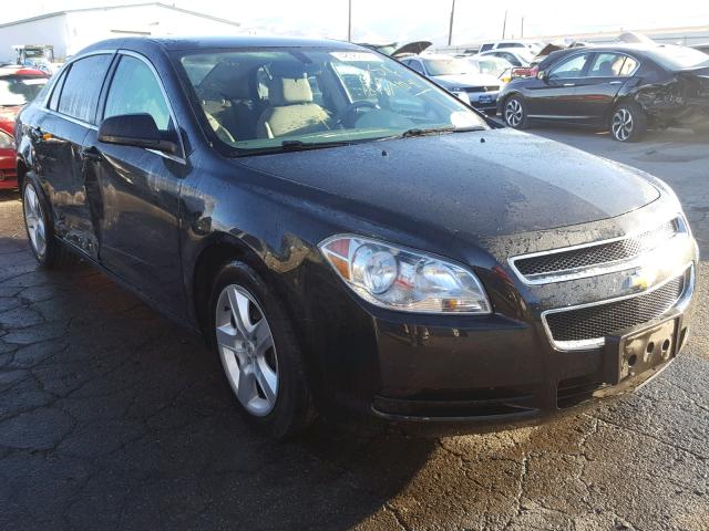 1G1ZA5EU8CF151126 - 2012 CHEVROLET MALIBU LS შავი ფოტო 1