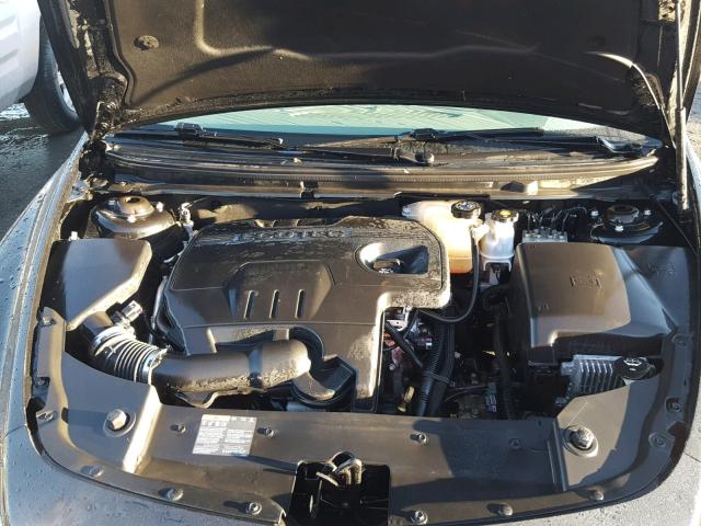 1G1ZA5EU8CF151126 - 2012 CHEVROLET MALIBU LS შავი ფოტო 7