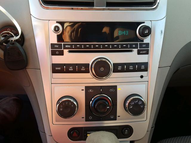 1G1ZA5EU8CF151126 - 2012 CHEVROLET MALIBU LS შავი ფოტო 9