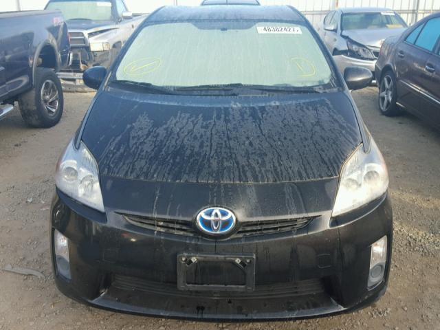 JTDKN3DU0A0161328 - 2010 TOYOTA PRIUS BLACK photo 9