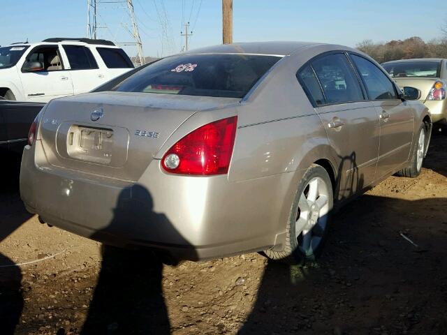 1N4BA41E85C807532 - 2005 NISSAN MAXIMA SE GOLD photo 4