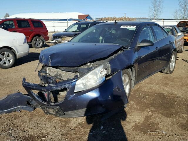 1G2ZH57N684148855 - 2008 PONTIAC G6 GT BLUE photo 2