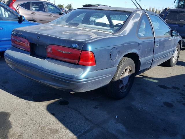 1FALP62W2TH177206 - 1996 FORD THUNDERBIR BLUE photo 4