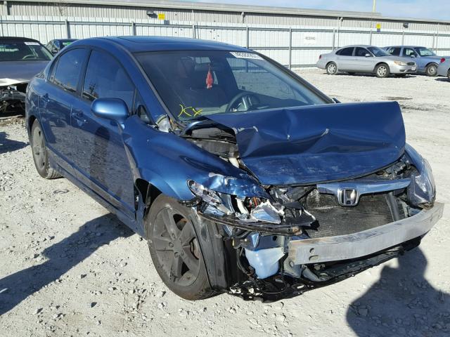 1HGFA16887L047331 - 2007 HONDA CIVIC EX 蓝色 照片 1