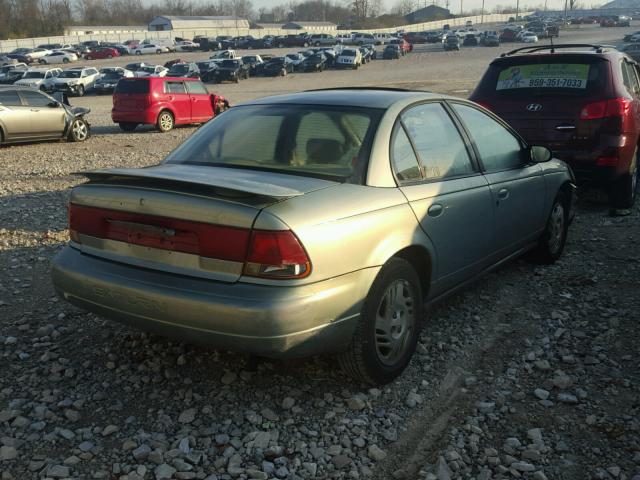 1G8ZK5273XZ282496 - 1999 SATURN SL2 GREEN photo 4