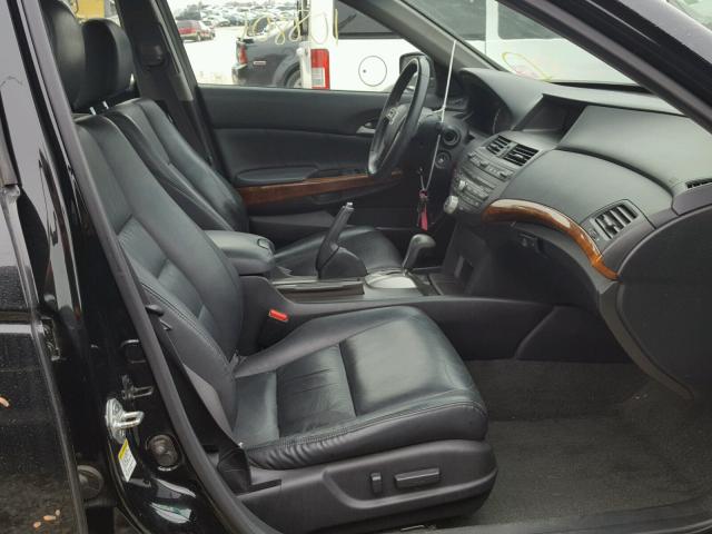 1HGCP3F89BA031883 - 2011 HONDA ACCORD EXL Siyah fotoğraf 5