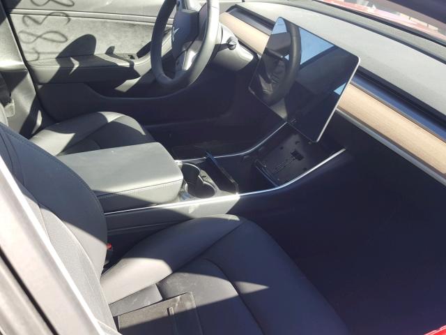 5YJ3E1EA8JF022109 - 2018 TESLA MODEL 3 წითელი ფოტო 5