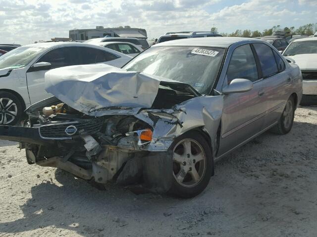 3N1CB51D53L792811 - 2003 NISSAN SENTRA XE SILVER photo 2