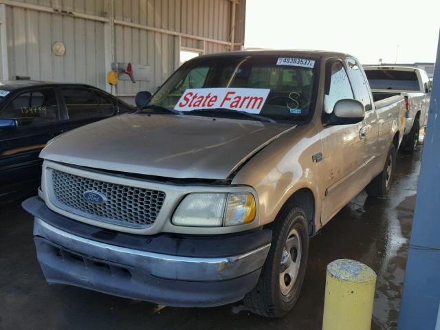 1FTZX1724XKA79882 - 1999 FORD F150 TAN photo 2