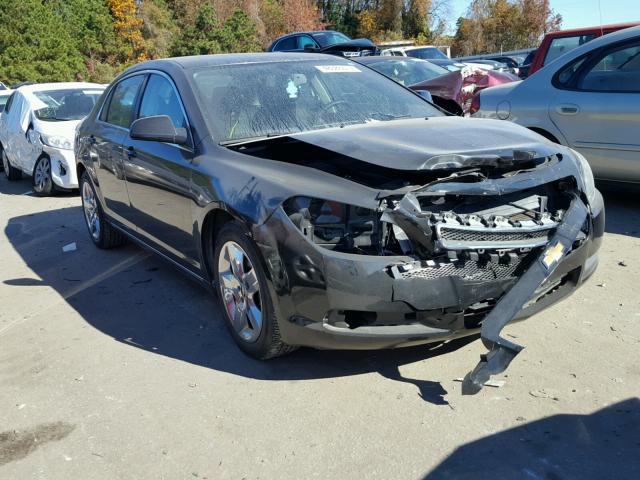 1G1ZC5EB6AF294419 - 2010 CHEVROLET MALIBU 1LT BLACK photo 1