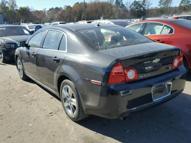1G1ZC5EB6AF294419 - 2010 CHEVROLET MALIBU 1LT 黑色 照片 3