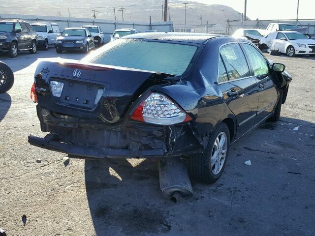 1HGCM56336A041811 - 2006 HONDA ACCORD SE CHARCOAL photo 4