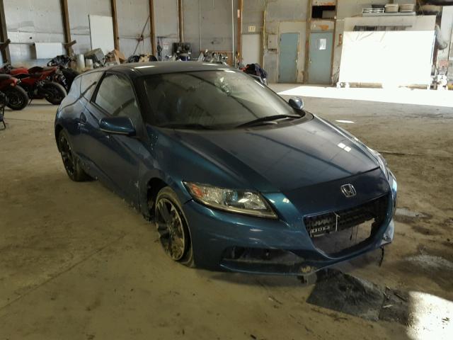 JHMZF1C48FS001385 - 2015 HONDA CR-Z BLUE photo 1