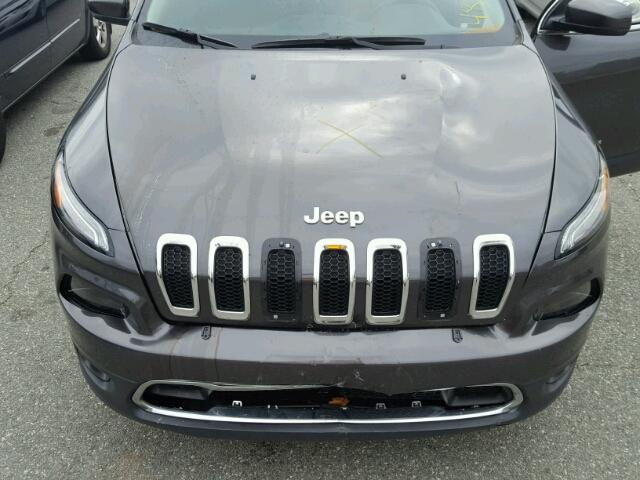 1C4PJMDB4FW772943 - 2015 JEEP CHEROKEE L GRAY photo 7