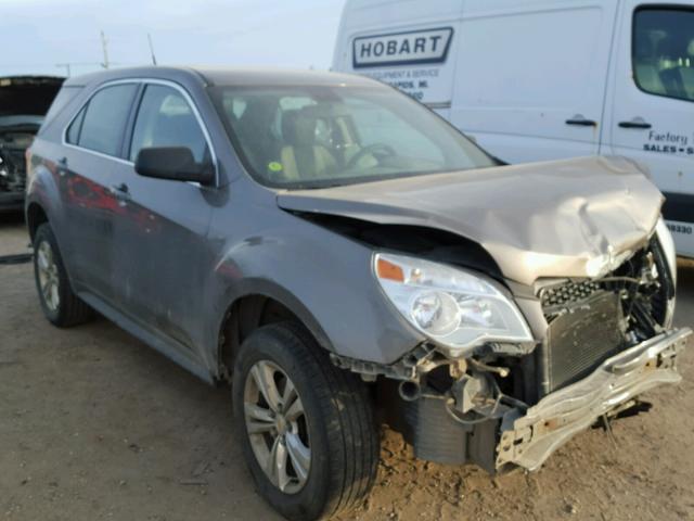 2CNFLCEW8A6328612 - 2010 CHEVROLET EQUINOX LS TAN photo 1