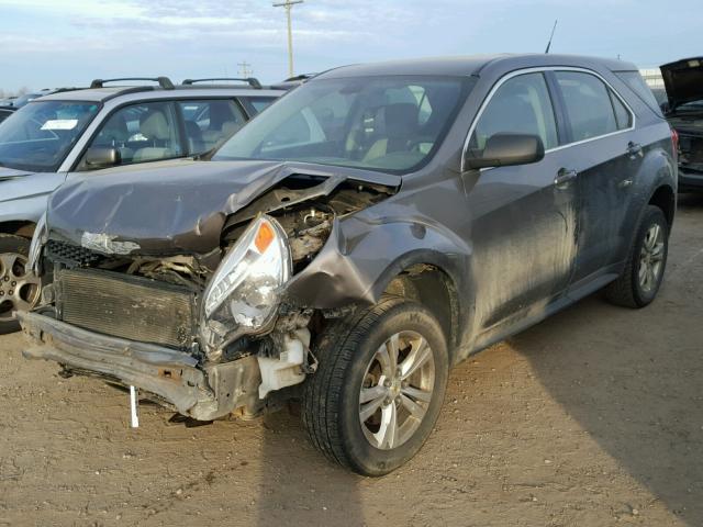 2CNFLCEW8A6328612 - 2010 CHEVROLET EQUINOX LS TAN photo 2