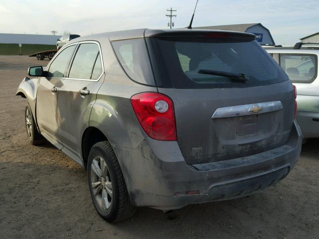 2CNFLCEW8A6328612 - 2010 CHEVROLET EQUINOX LS TAN photo 3