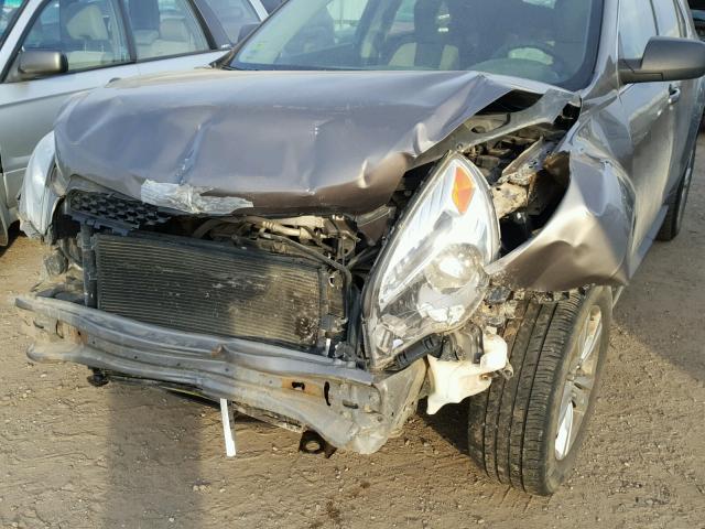 2CNFLCEW8A6328612 - 2010 CHEVROLET EQUINOX LS TAN photo 9