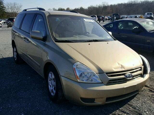 KNDMB233696307969 - 2009 KIA SEDONA EX GOLD photo 1