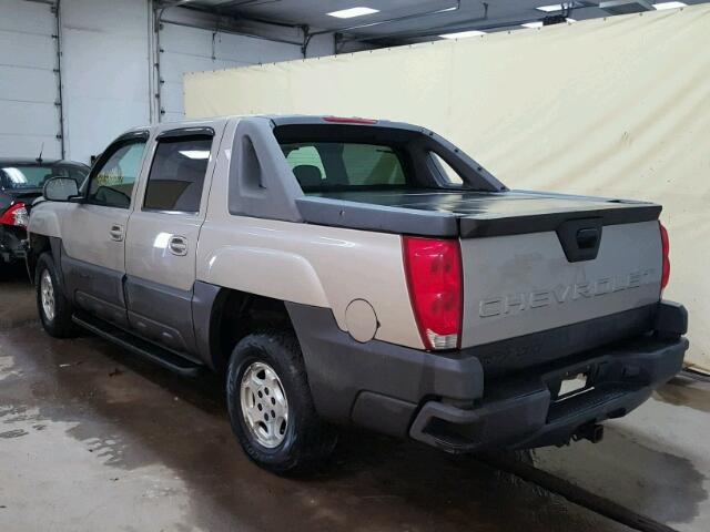 3GNEC12T44G130074 - 2004 CHEVROLET AVALANCHE 银色 照片 3
