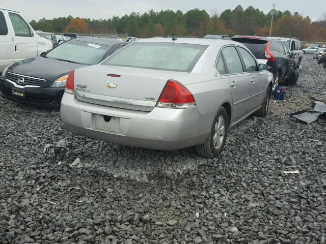 2G1WT58K979135281 - 2007 CHEVROLET IMPALA LT SILVER photo 4