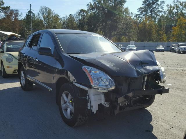 JN8AS5MV0DW146200 - 2013 NISSAN ROGUE S BLACK photo 1