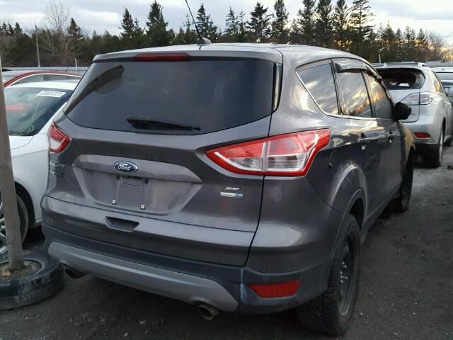 1FMCU9GX1EUA24764 - 2014 FORD ESCAPE SE GRAY photo 4