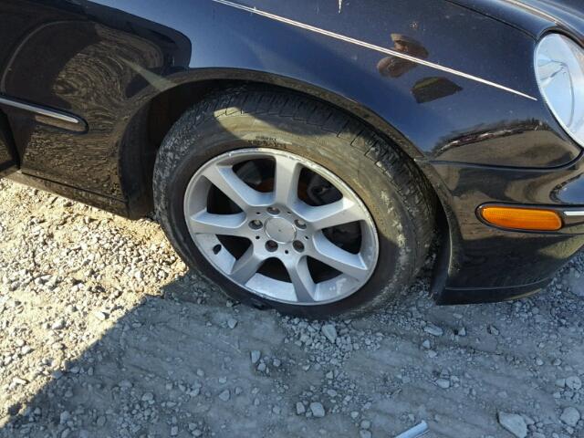 WDBRF92H47F891073 - 2007 MERCEDES-BENZ C 280 4MAT BLACK photo 9