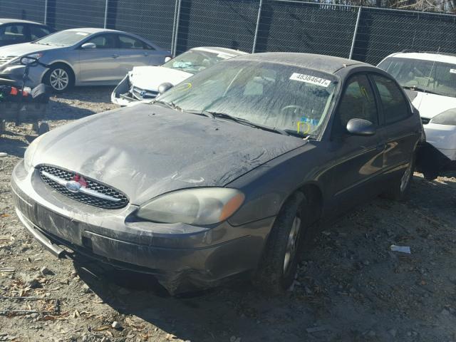 1FAFP53U72A230204 - 2002 FORD TAURUS SE GRAY photo 2