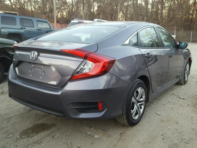 19XFC2F58HE036408 - 2017 HONDA CIVIC LX GRAY photo 4