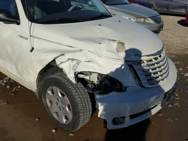 3A4FY48B66T248338 - 2006 CHRYSLER PT CRUISER WHITE photo 9