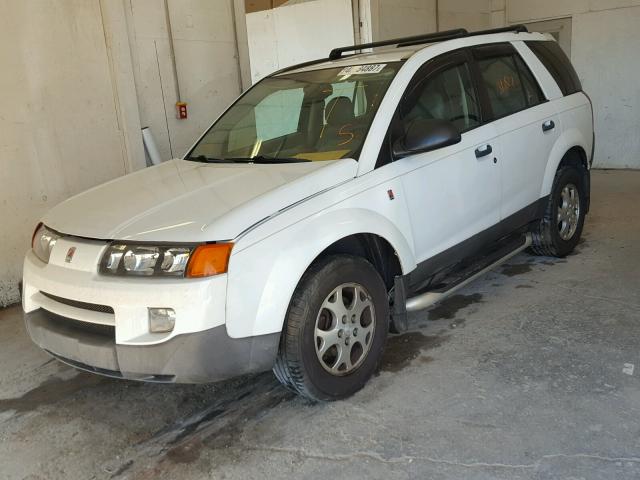 5GZCZ63B93S893733 - 2003 SATURN VUE WHITE photo 2