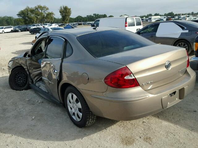 2G4WC582171222237 - 2007 BUICK LACROSSE C BROWN photo 3
