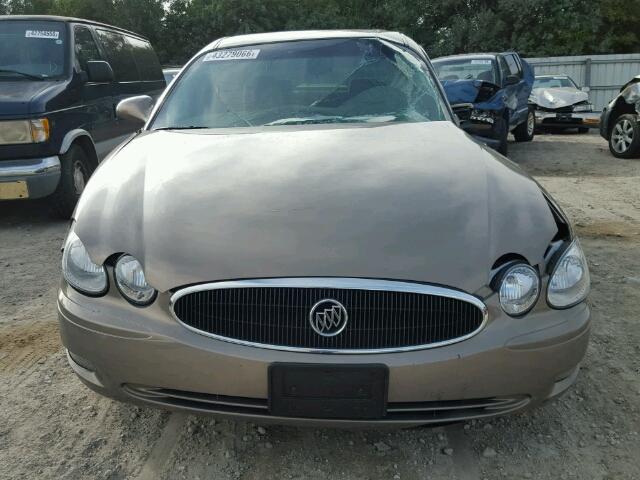 2G4WC582171222237 - 2007 BUICK LACROSSE C BROWN photo 9