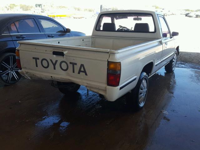 JT4RN50R6H0244123 - 1987 TOYOTA PICKUP 1/2 WHITE photo 4