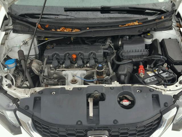 19XFB2F99EE060122 - 2014 HONDA CIVIC EXL 白色 照片 7
