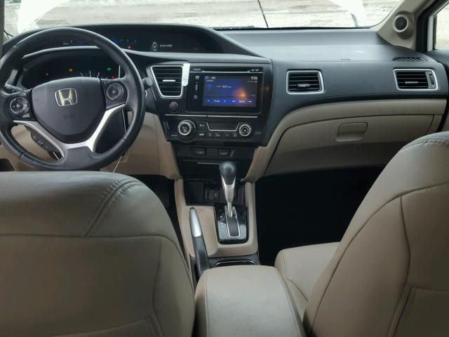 19XFB2F99EE060122 - 2014 HONDA CIVIC EXL 白色 照片 9