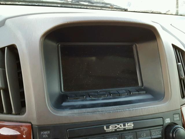 JTJHF10U310212321 - 2001 LEXUS RX 300 WHITE photo 9