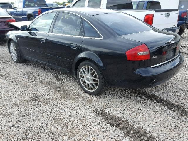 WAUED64B51N154357 - 2001 AUDI A6 2.7T QU BLACK photo 3