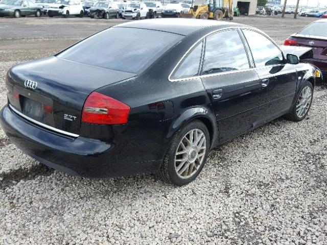 WAUED64B51N154357 - 2001 AUDI A6 2.7T QU BLACK photo 4