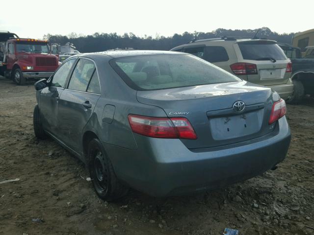 4T1BE46K57U618536 - 2007 TOYOTA CAMRY NEW GREEN photo 3