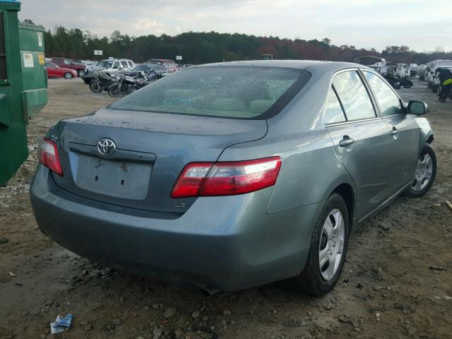 4T1BE46K57U618536 - 2007 TOYOTA CAMRY NEW GREEN photo 4