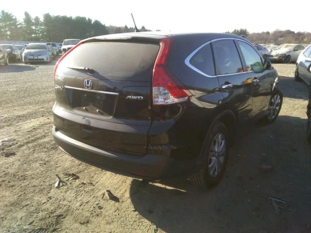 5J6RM4H52CL021058 - 2012 HONDA CR-V EX BLACK photo 4