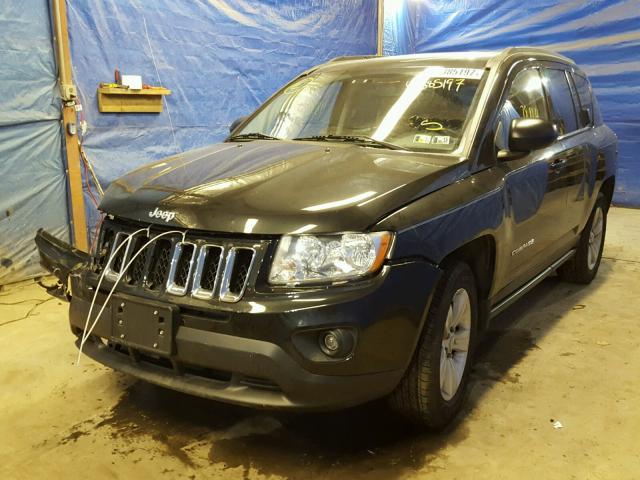 1J4NF1FB9BD194360 - 2011 JEEP COMPASS SP GRAY photo 2