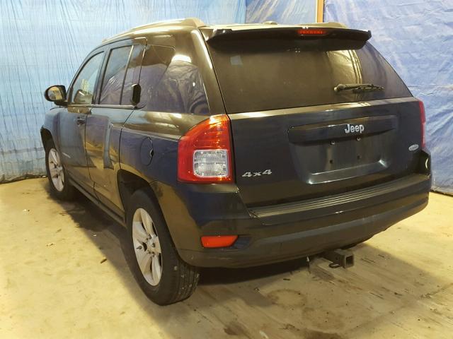 1J4NF1FB9BD194360 - 2011 JEEP COMPASS SP GRAY photo 3