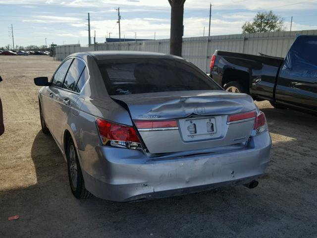 1HGCP2F64CA180728 - 2012 HONDA ACCORD SE SILVER photo 3