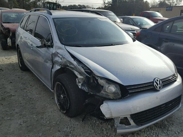 3VWPL7AJ4AM625759 - 2010 VOLKSWAGEN JETTA TDI SILVER photo 1