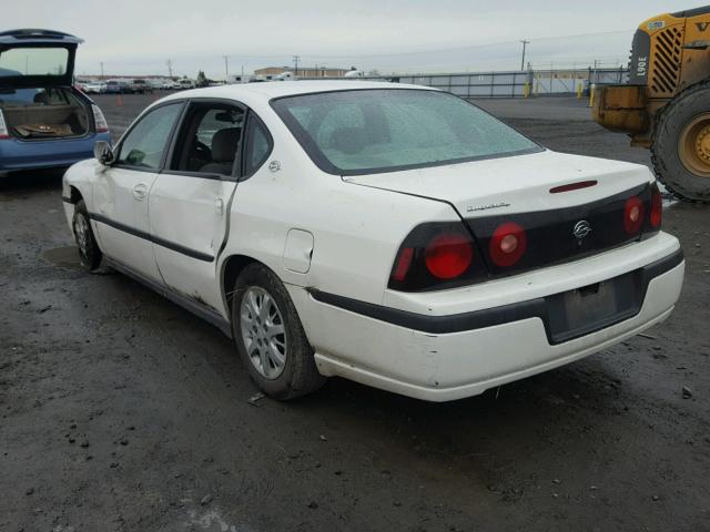 2G1WF52E249301582 - 2004 CHEVROLET IMPALA 白色 照片 3
